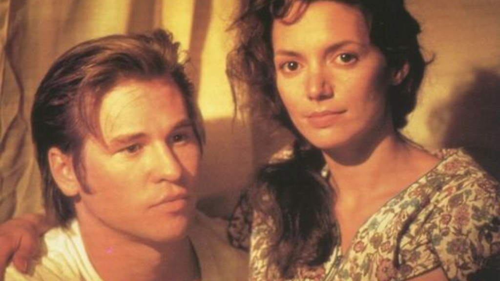 Joanne Whalley and Val Kilmer